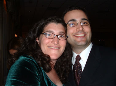 Jill and Yuval, January 2004